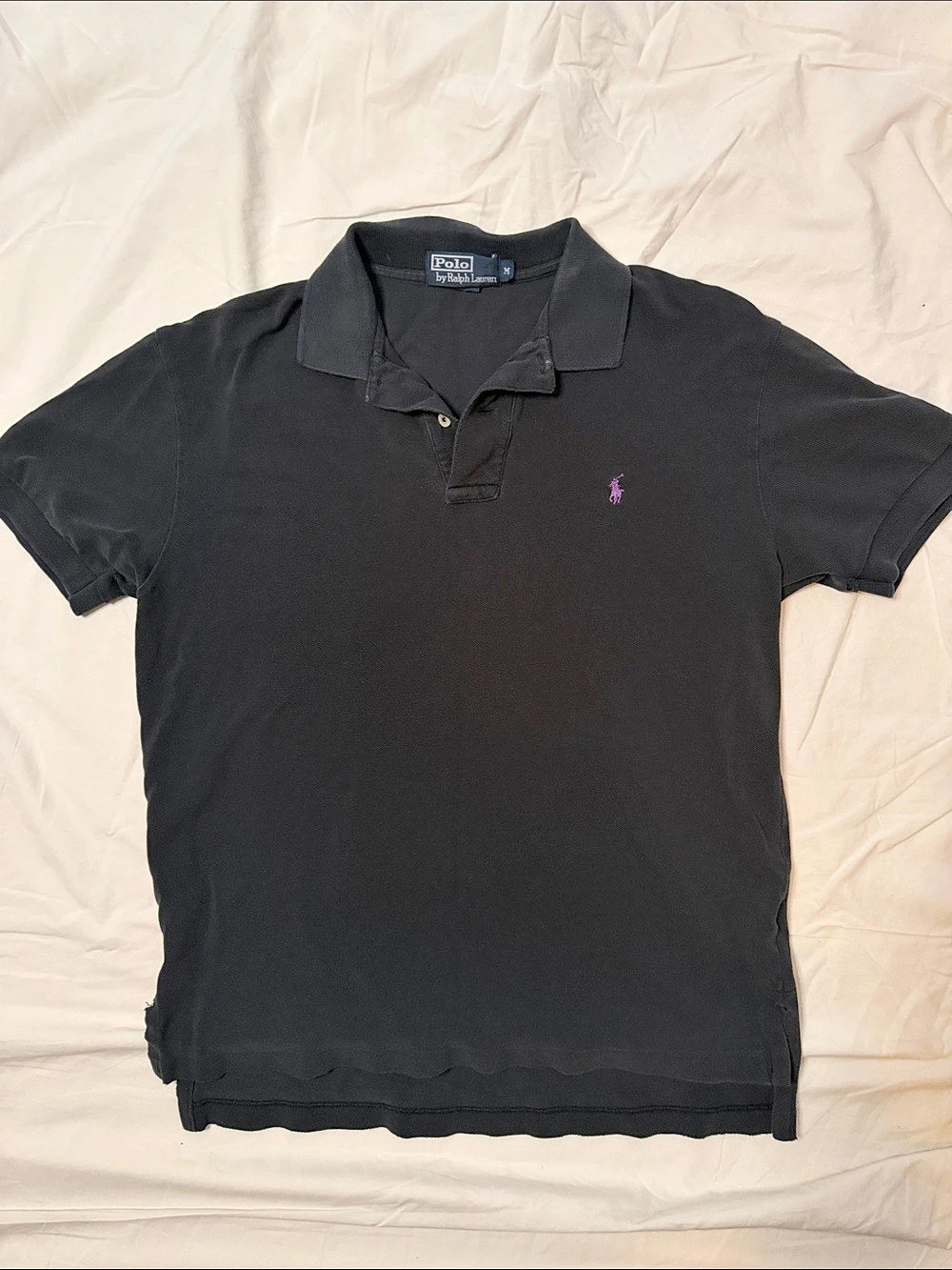 Ralph Lauren Short Sleeve Polo in Black